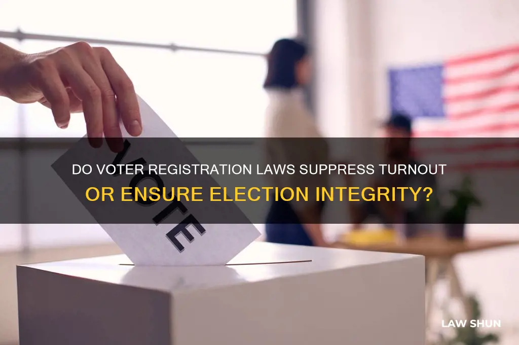 do voter registration laws: