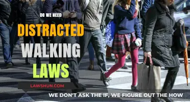 Distracted Walking Laws: Necessary Safety Measure or Overregulation?