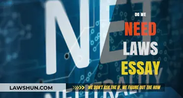 The Necessity of Laws: Balancing Freedom and Social Order
