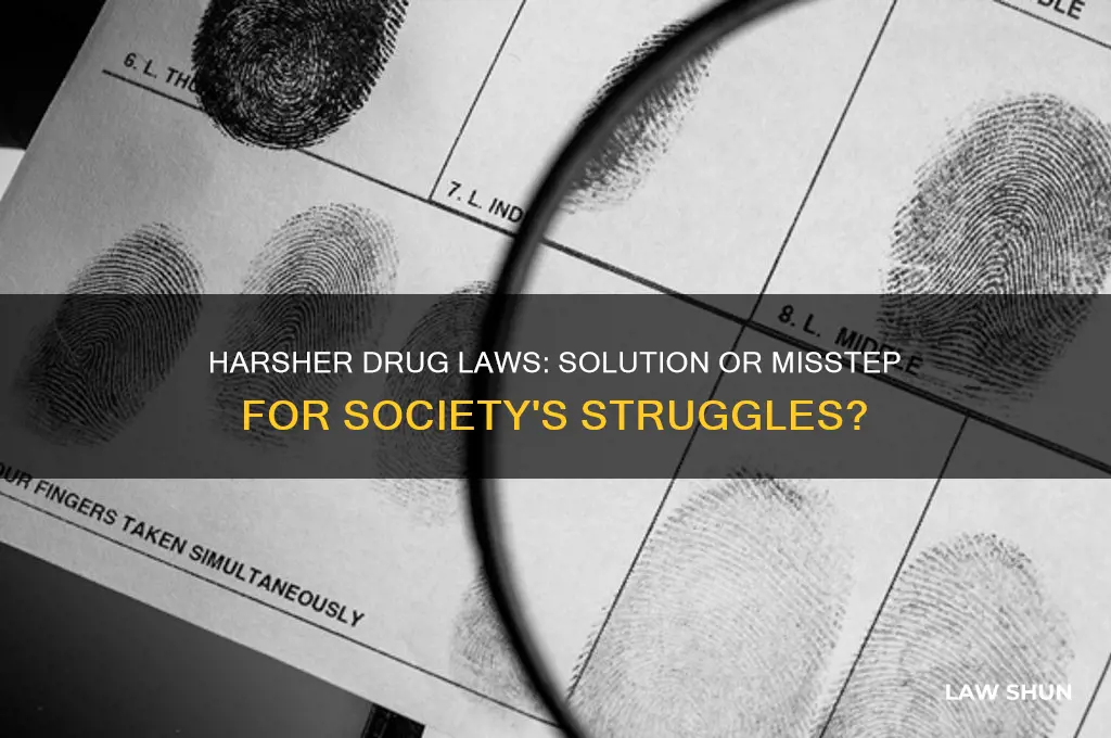 do we need more severe drug laws