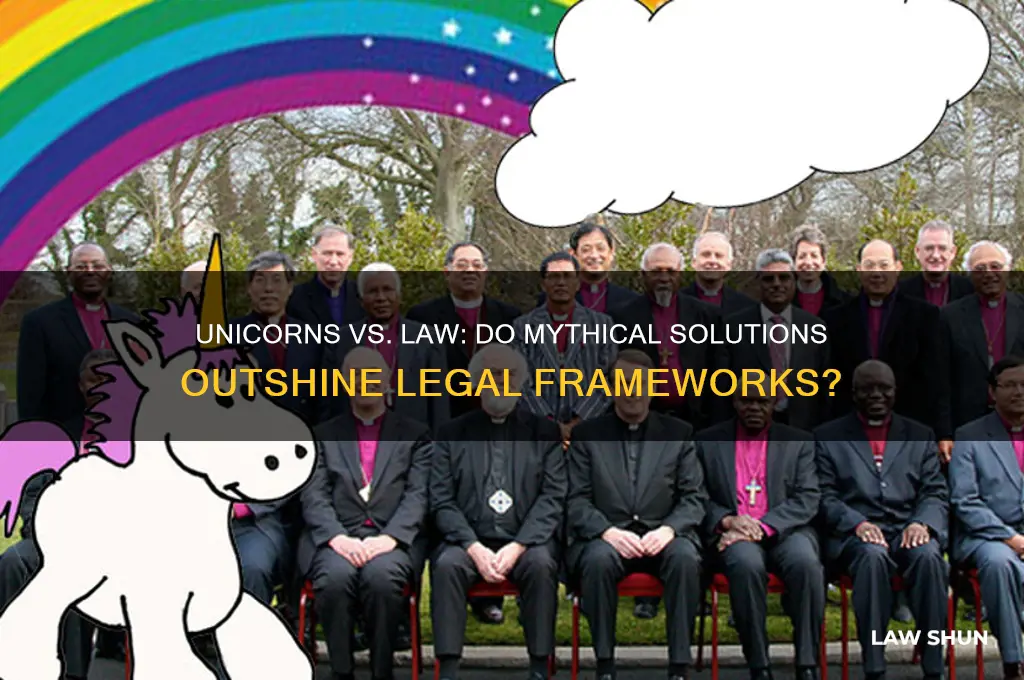 do we need unicorns when we have law