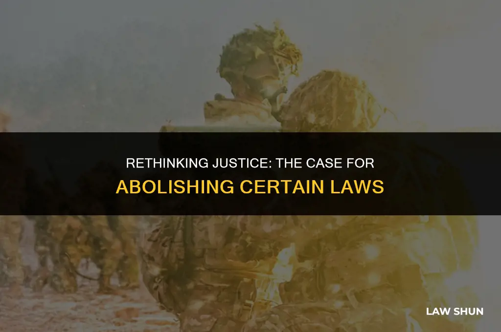 do we we abolish the law