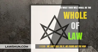 Do What Thou Wilt: Unveiling the Philosophy of Thelemic Law