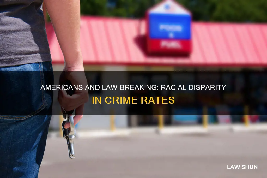 do white americans break more laws