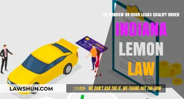 Indiana Lemon Law: Are Window or Door Leaks Covered?