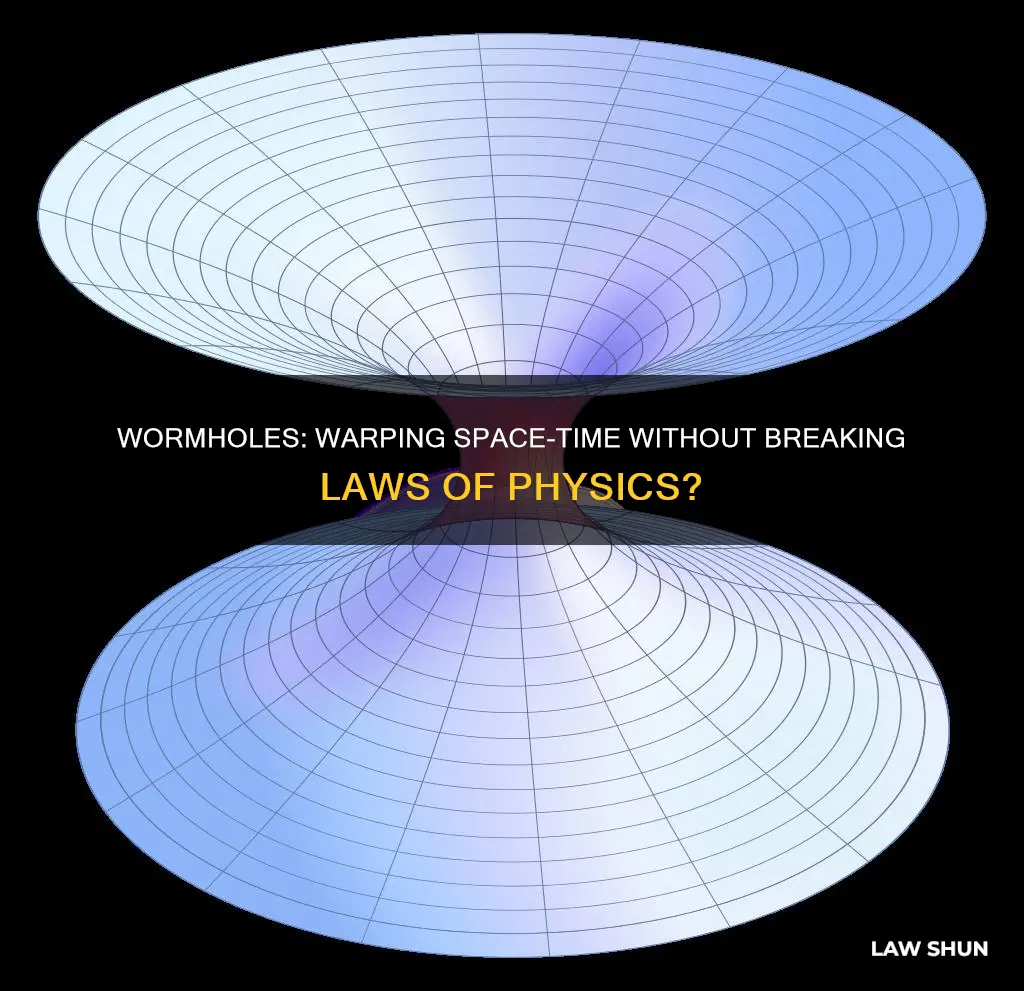 do wormholes break the laws of physics