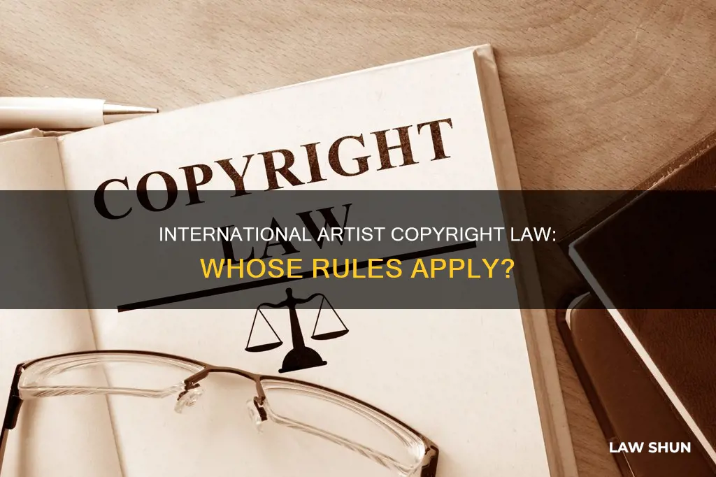 do you apply the copyright law of the artist country