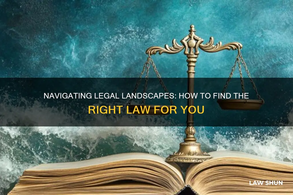 do you find a law
