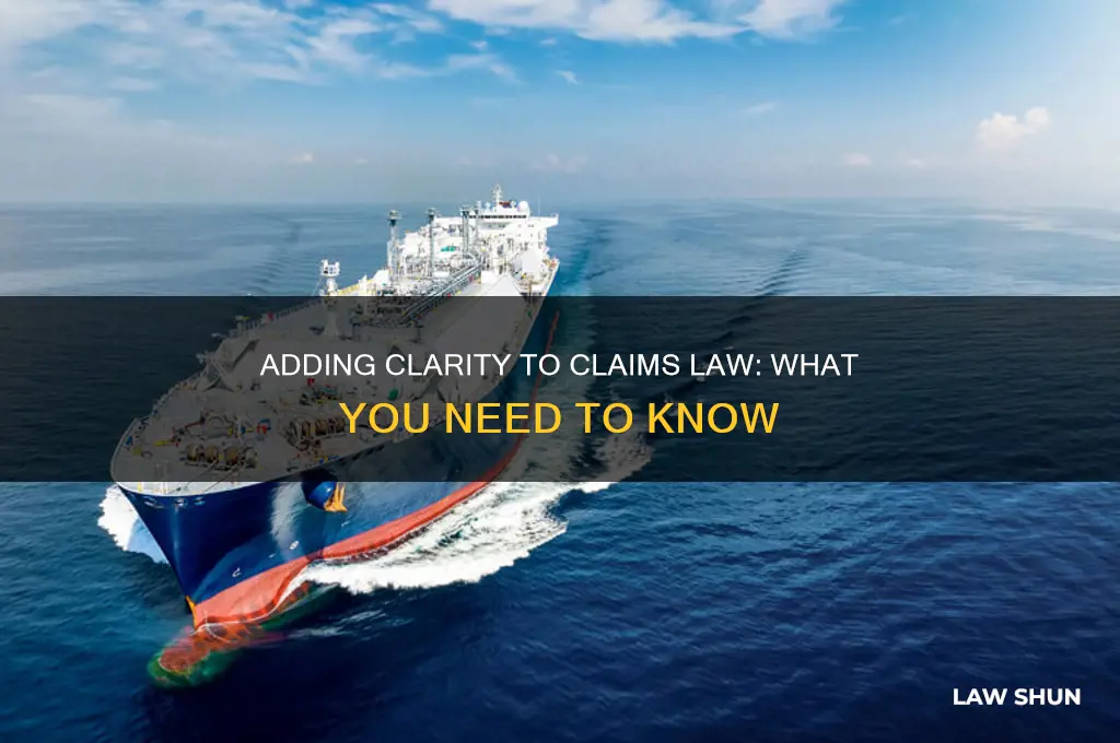do you have anything to add to these claims law