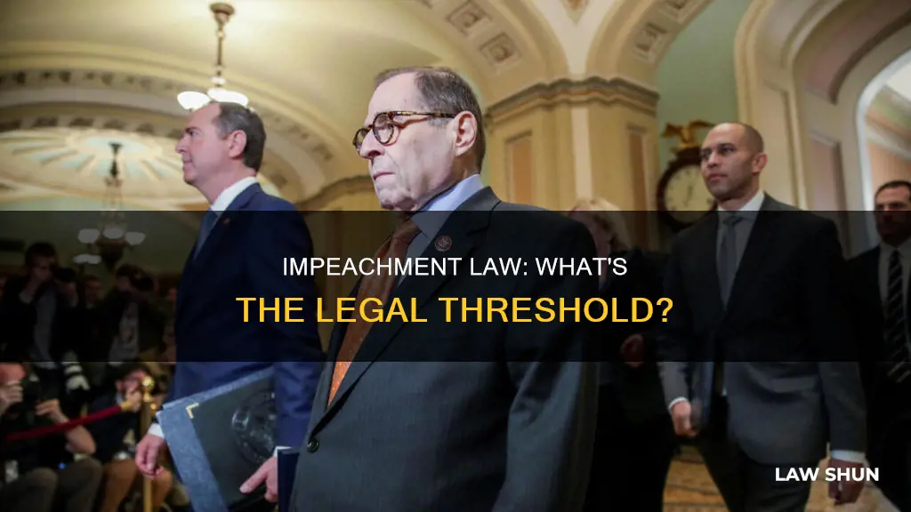 do you have to break a law to be impeached