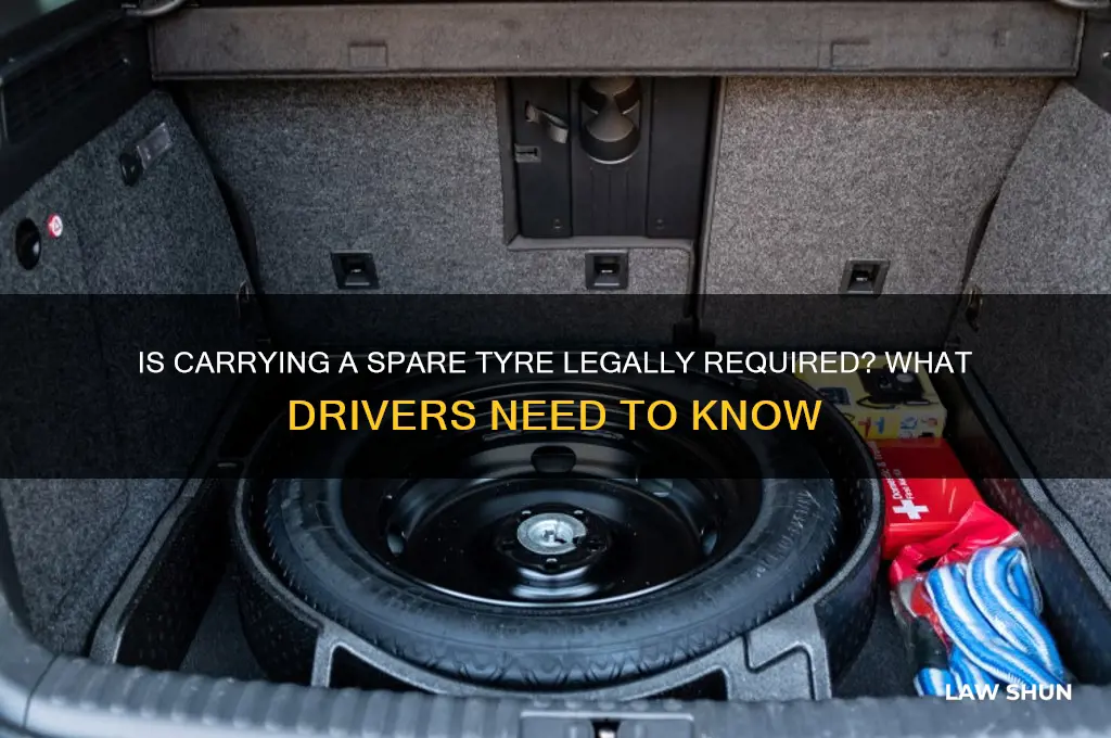 do you have to carry a spare tyre by law