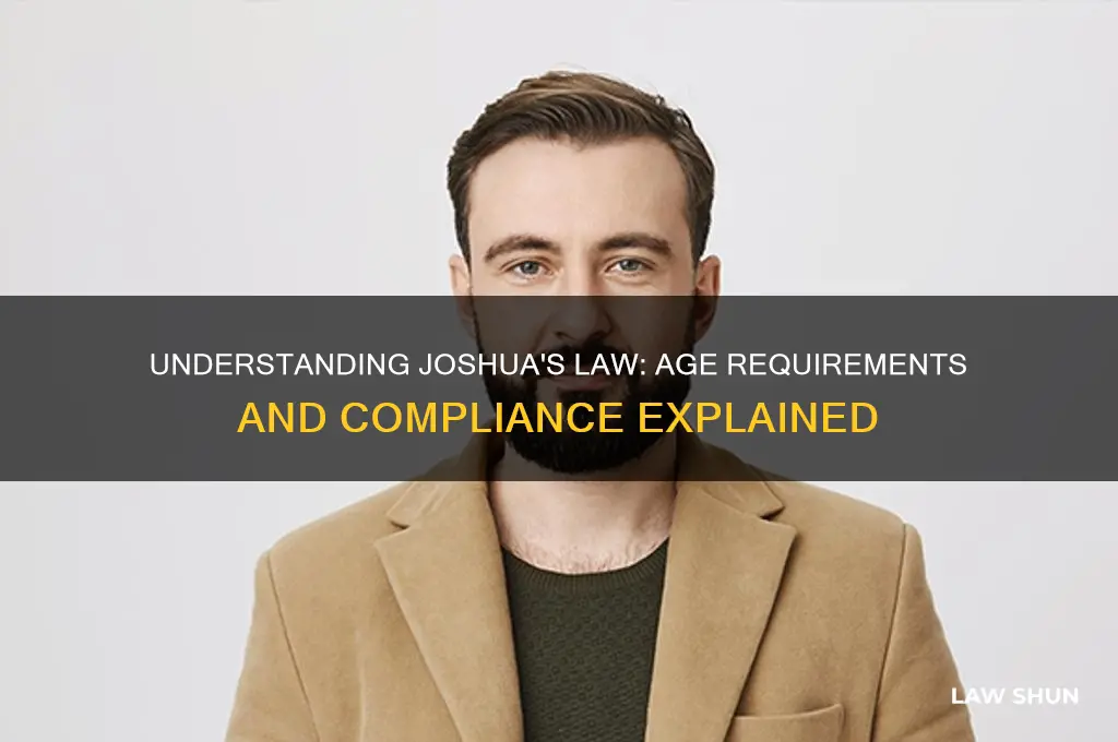 do you have to do joshua