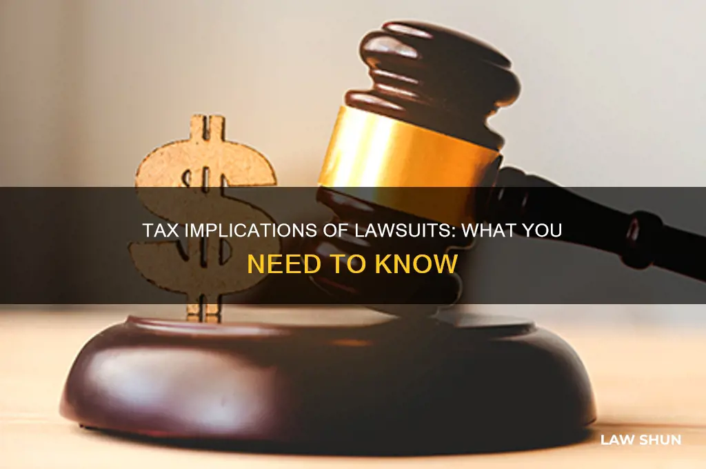 do you have to pay taxses on an law suite
