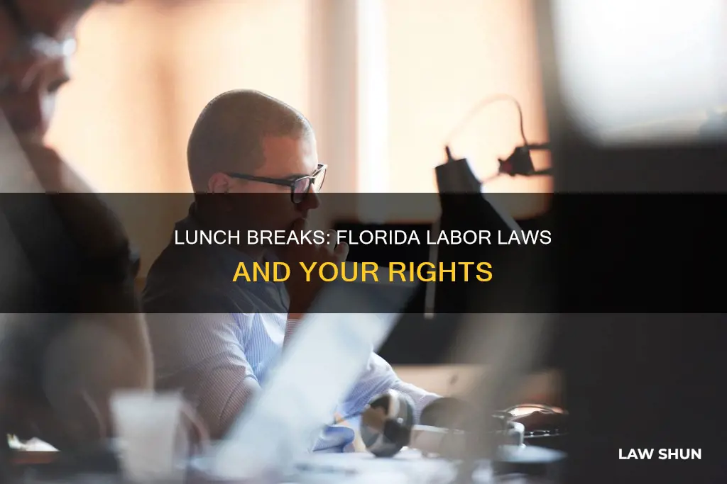 do you have to take lunch break labor laws florida