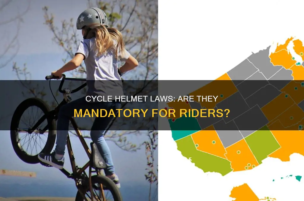 do you have to wear a cycle helmet by law
