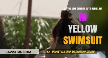 Jude Law's Bold Yellow Swimsuit Look: Embracing Chunky Confidence