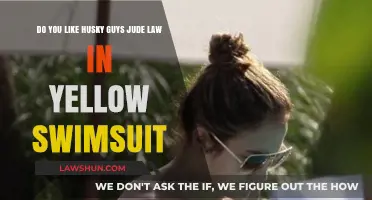 Jude Law's Yellow Swimsuit: Embracing Husky Guys in Style
