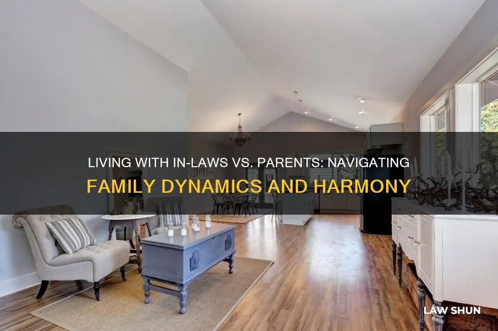 do you live with your in laws or your parents