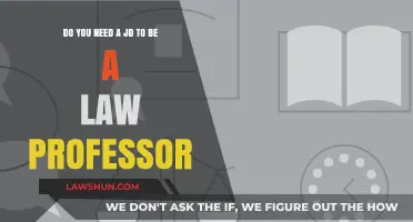 Can You Teach Law Without a JD? Exploring Law Professor Requirements