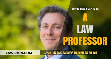 JSP Requirement for Law Professors: Myth or Necessity?