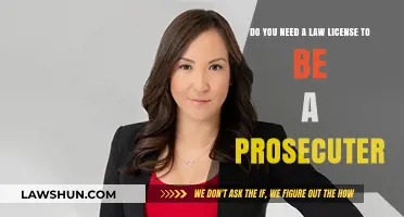 Prosecutor Requirements: Law License Needed or Not?