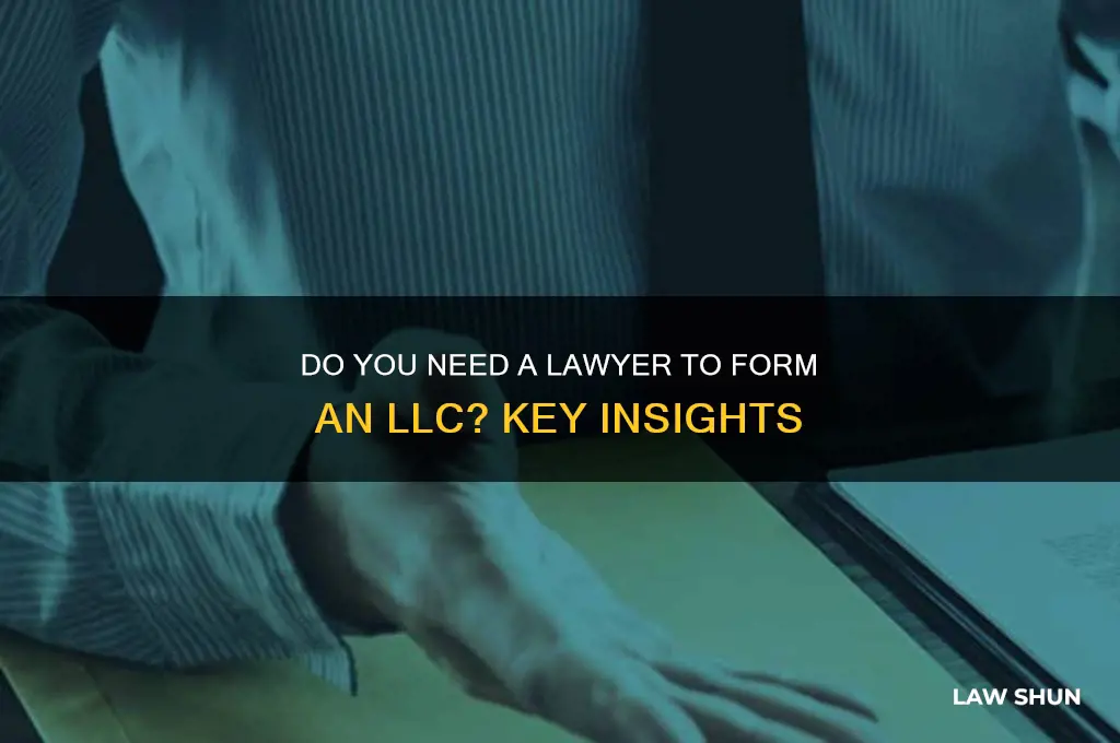 do you need a lawer for an llc