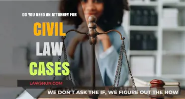 Civil Law Cases: When to Hire an Attorney