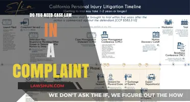 Case Law: Complaint Essential or Unnecessary?