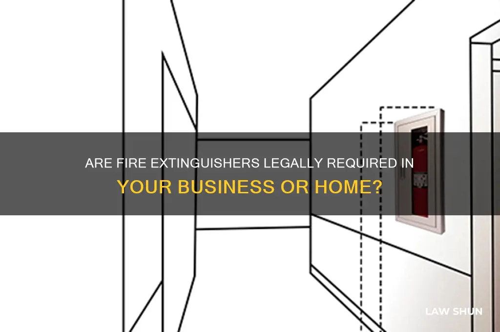 do you need fire extinguishers by law