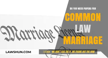Understanding Common Law Marriage Requirements