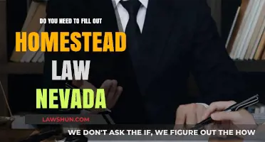 Nevada Homestead Law: Do You Need to File for Protection?