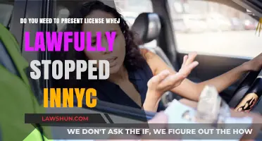 Lawfully Stopped in NYC: Must You Show Your License?