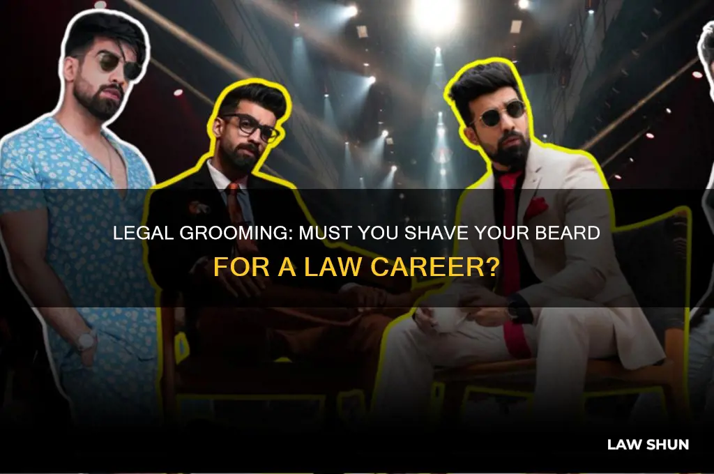 do you need to shave my beard for law