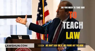 Teaching Law Without the Bar Exam: Is It Possible?