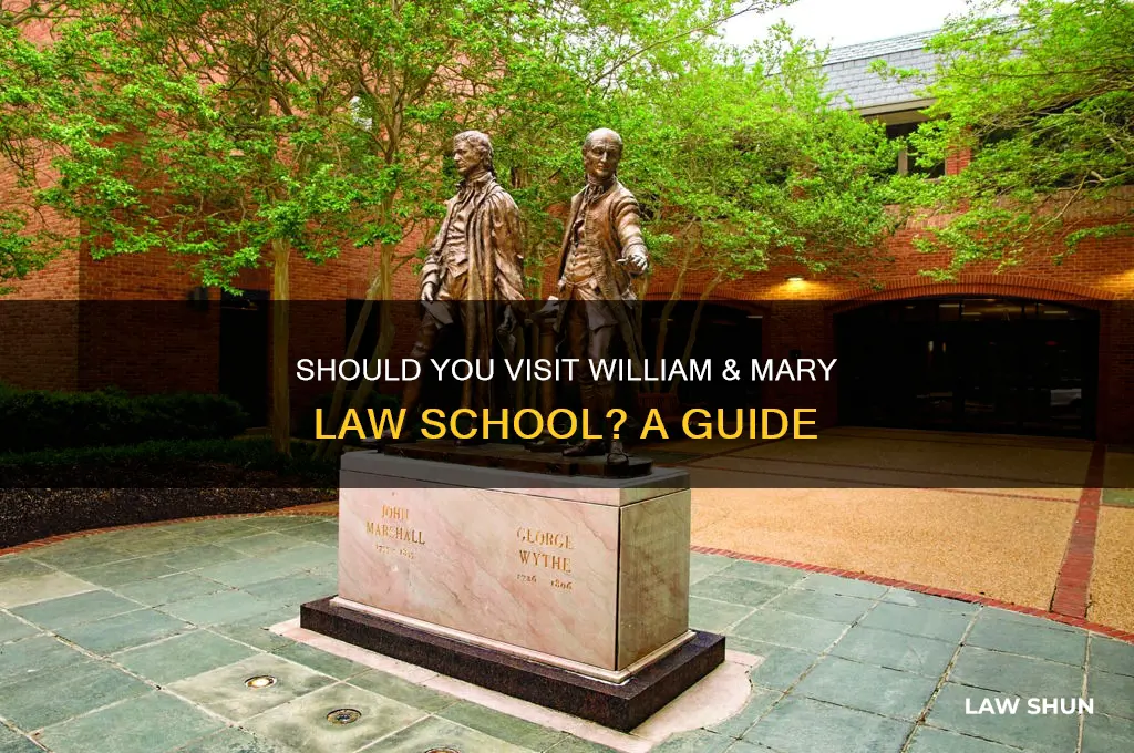 do you need to visit william and mary law