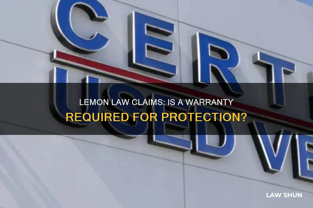 do you need warranty in oirder to do lemon law