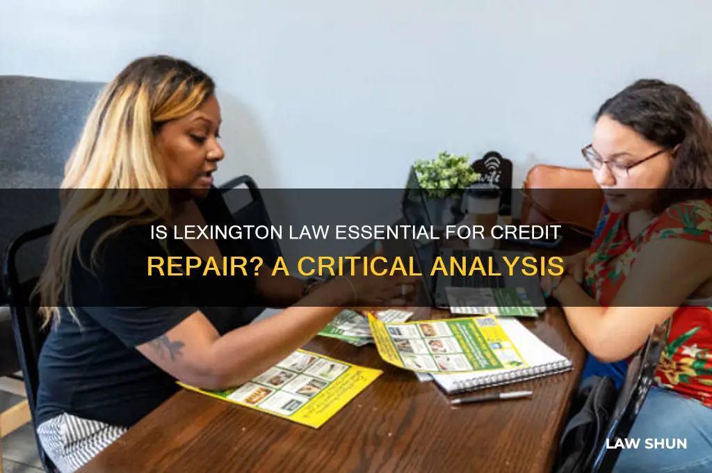 do you really need lexington law