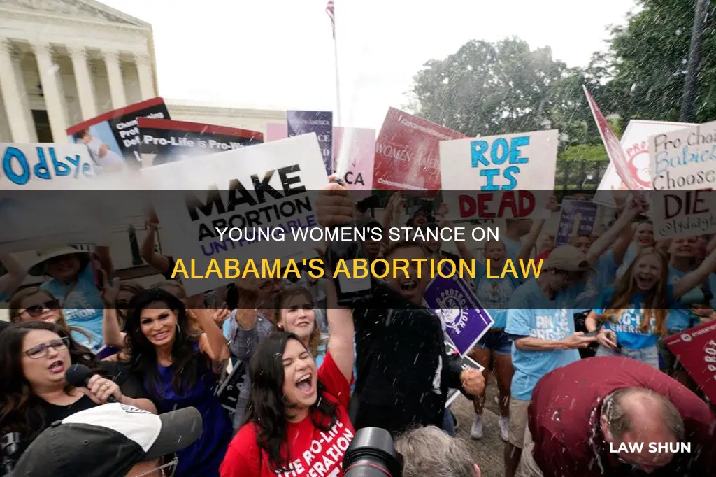 do young women support alabama no abortion law