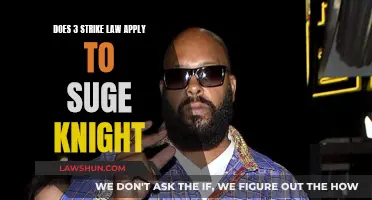 Suge Knight and the Three-Strike Law: Does It Apply?