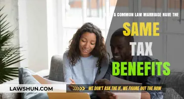 Common-Law Marriage: Tax Benefits and Legal Recognition
