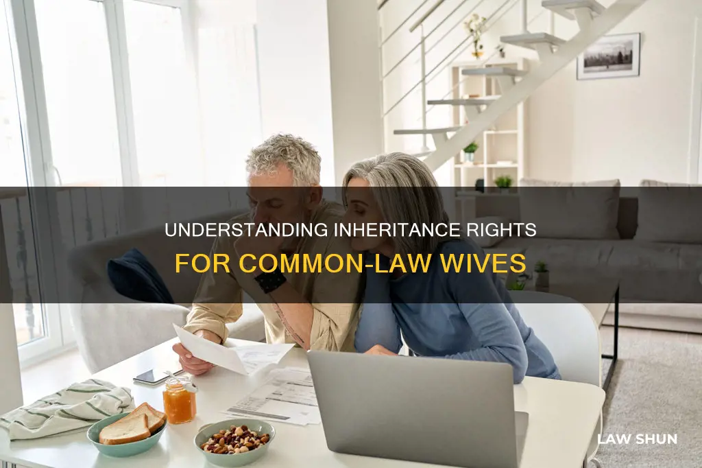 does a common law wife inherit