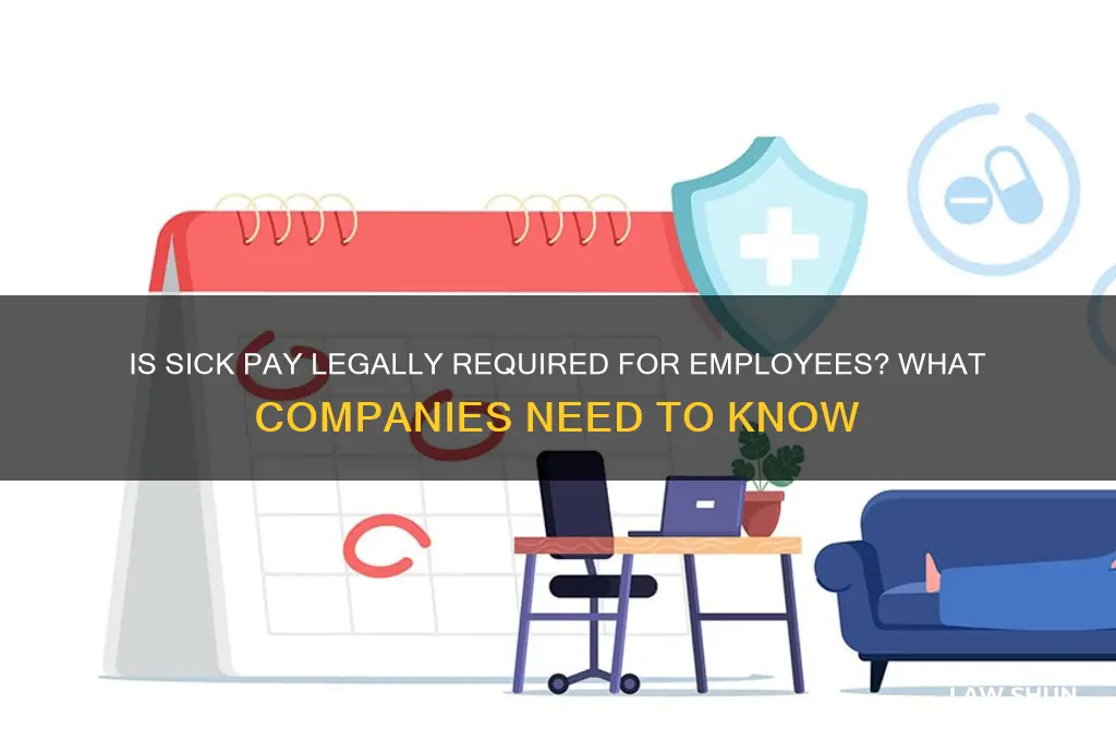 does a company have to pay sick pay y law