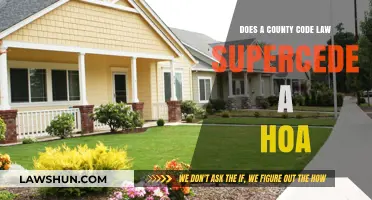 County Code vs. HOA Rules: Which Law Takes Precedence?