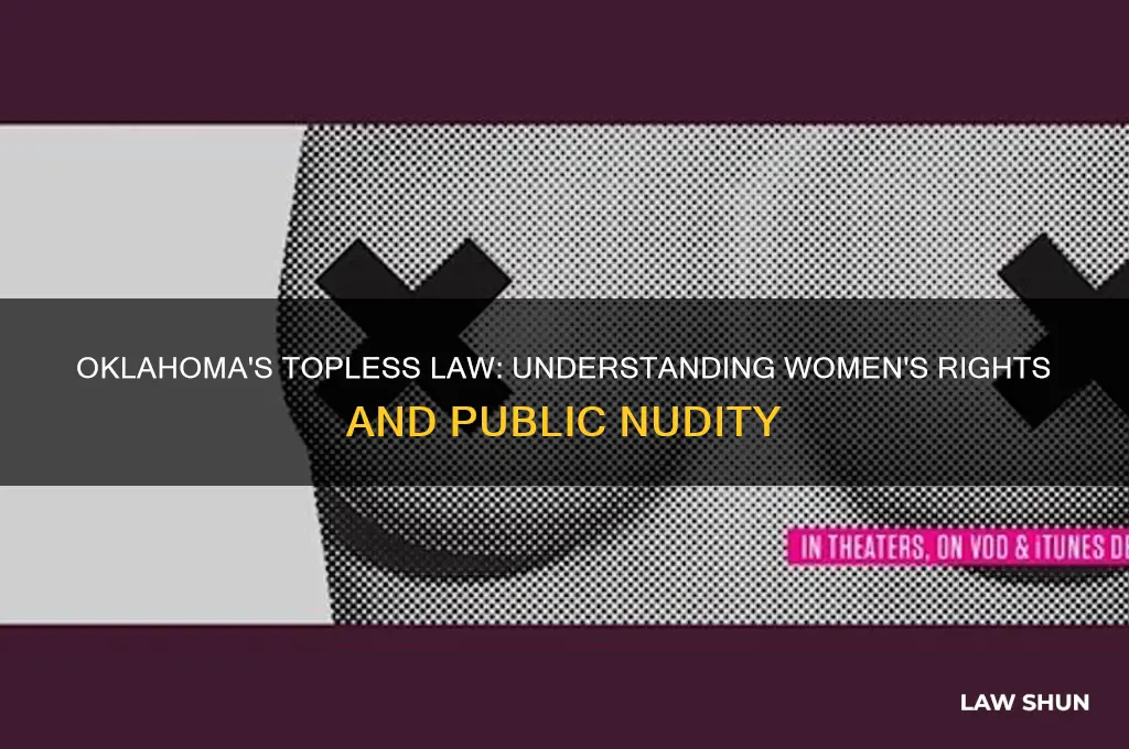 does a law in oklahoma allow women to be topless