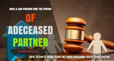 Does a Law Partner Owe the Spouse of a Deceased Partner?