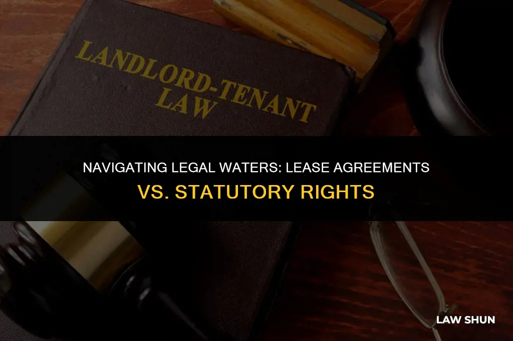 does a lease trump the law