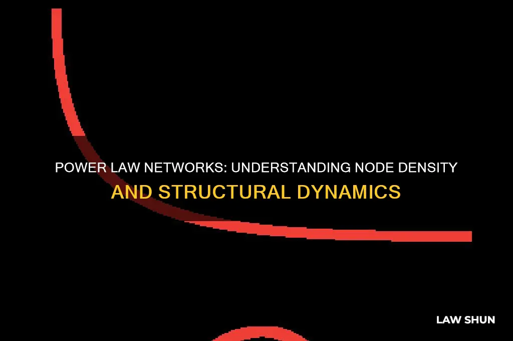 does a power law network have alot of nodes