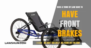 Are Front Brakes Legally Required on Trikes? Exploring the Law