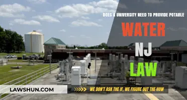 NJ Law: Must Universities Provide Potable Water to Students?