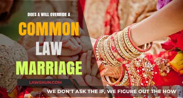Will and Common Law Marriage: Which One Prevails?